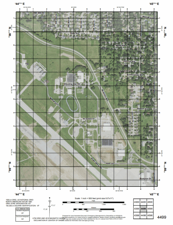 USNG 1 km Mapbook